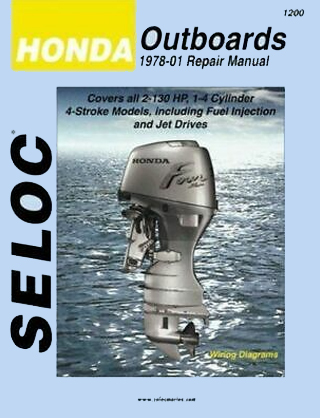 Honda aussenborder werkstatthandbuch 1978-2001