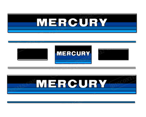 Mercury Stickers (1980-1989)