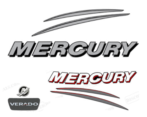 Mercury Verado Stickers