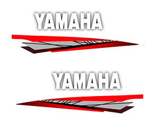 Yamaha Buitenboordmotor Stickers 2 takt